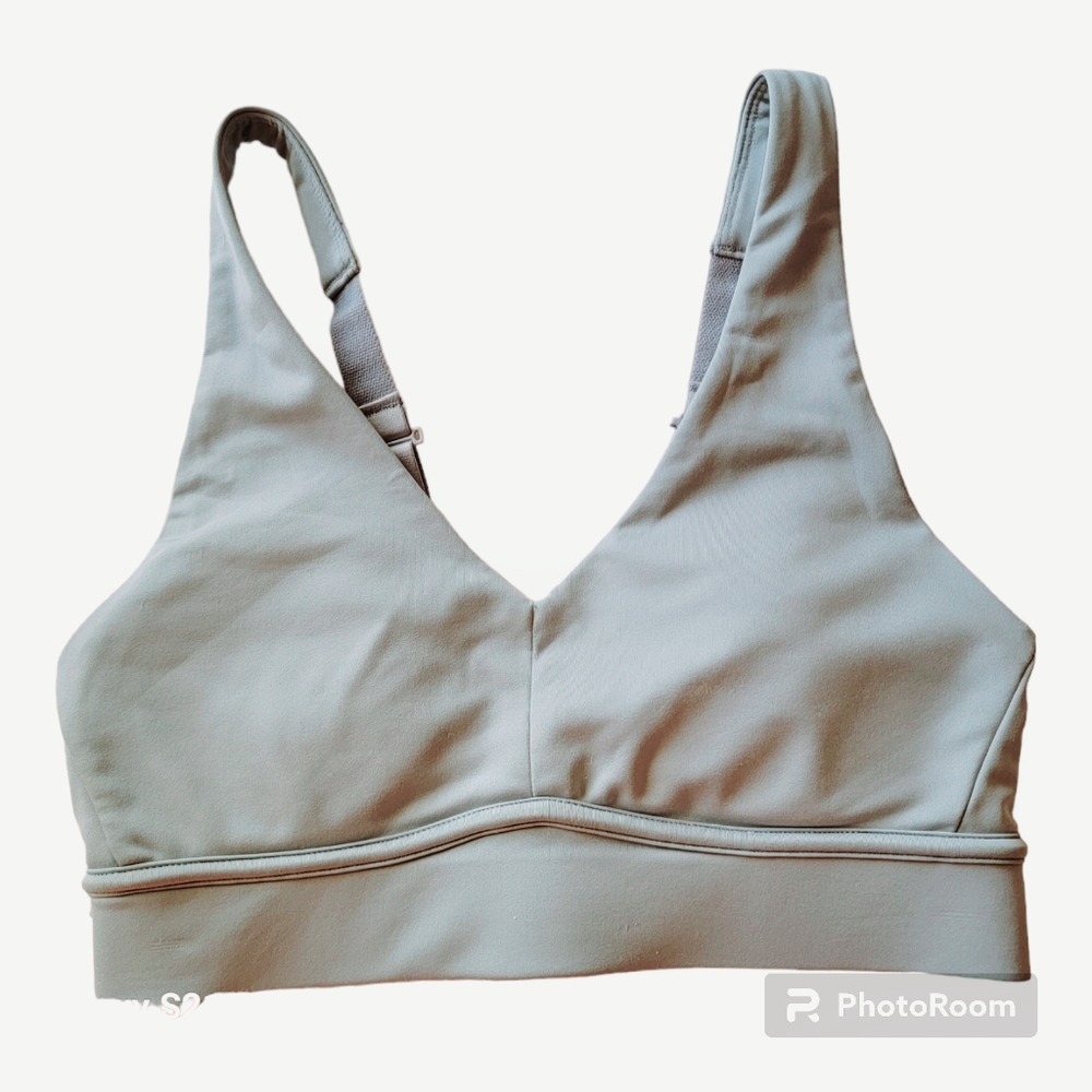 Fabletics Women's All Day Every Day Low Impact Sports Bra Gray Size XS